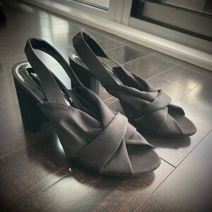 H&M Black Women's Heeled Sandals